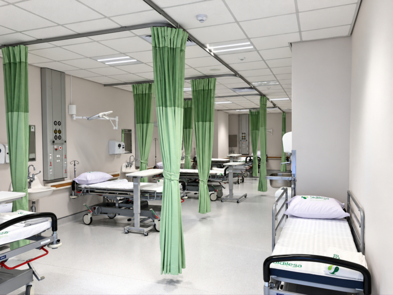 Clinical care bays at Sidilega Private Hospital