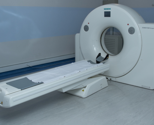 CT scanner at Ekuphileni Clinic