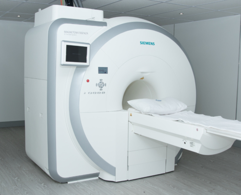 MRI room at Ekuphileni Clinic