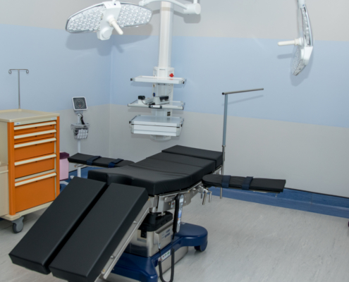 Equipped operating theatre at Ekuphileni Clinic