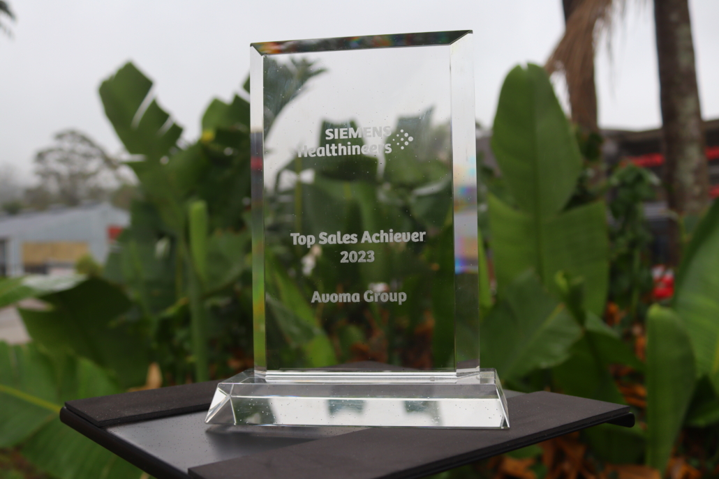 Siemens Healthineers Top Sales Achiever 2023 trophy awarded to Avoma Group
